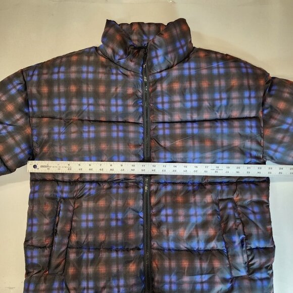 BP Multicolor Plaid Puffer Jacket - Picture 8 of 10